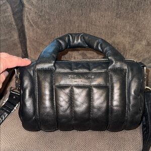 Rag & Bone Black Padded Leather Bag